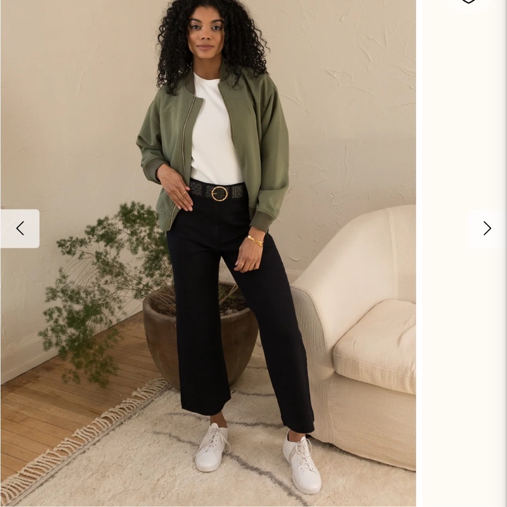 Able Francis wide leg crop